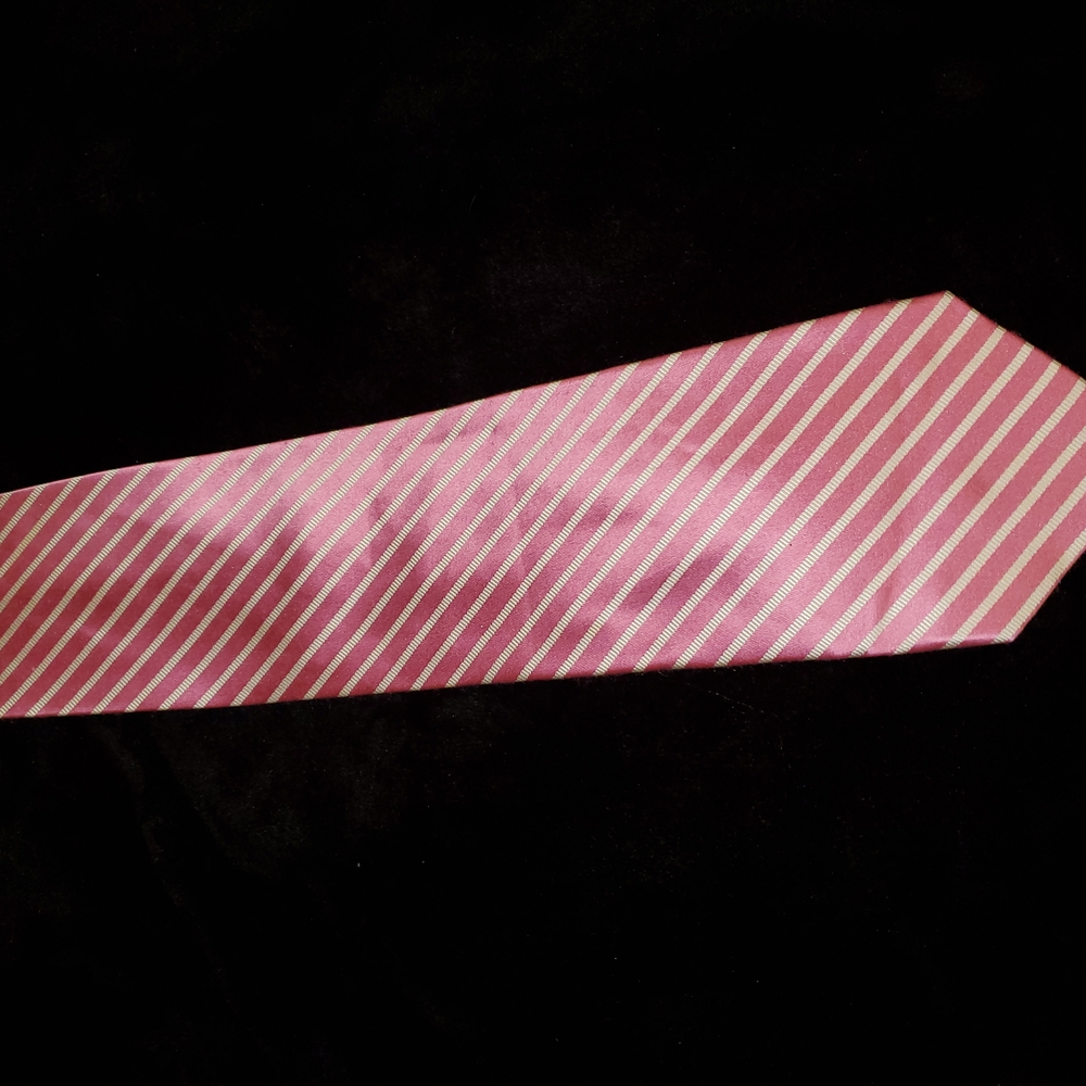 NWOT Palio Pink Striped Tie